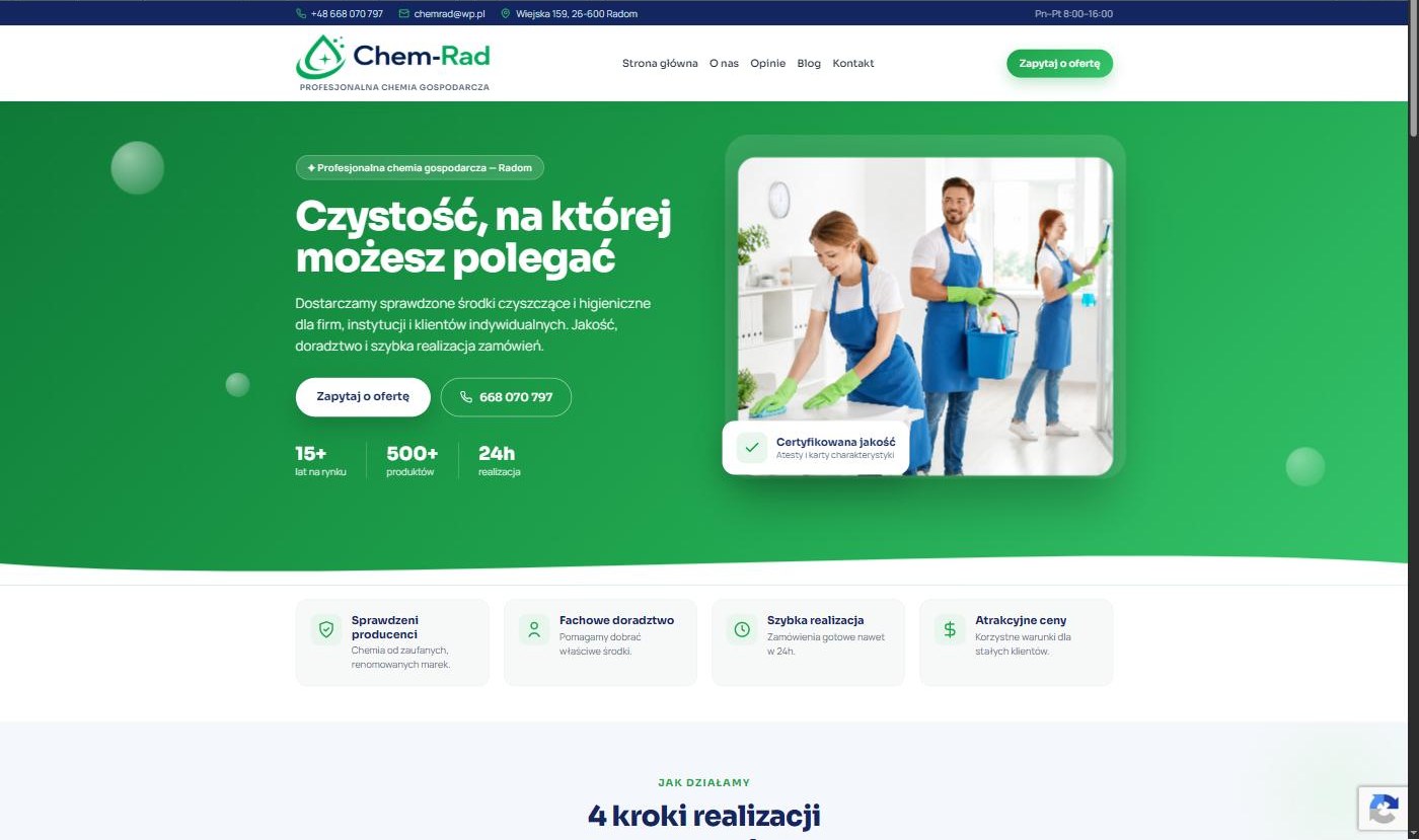 chem-rad.pl - realizacja WXQ