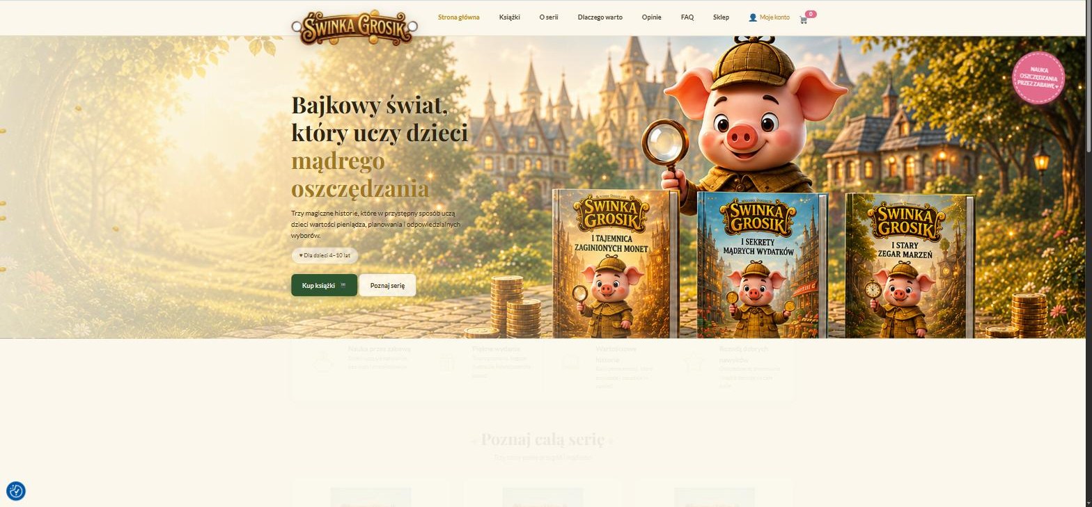 swinkagrosik.pl - realizacja WXQ